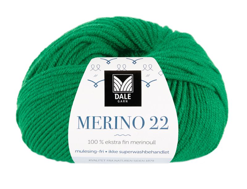 2031 Merino 22 Skarp grønn